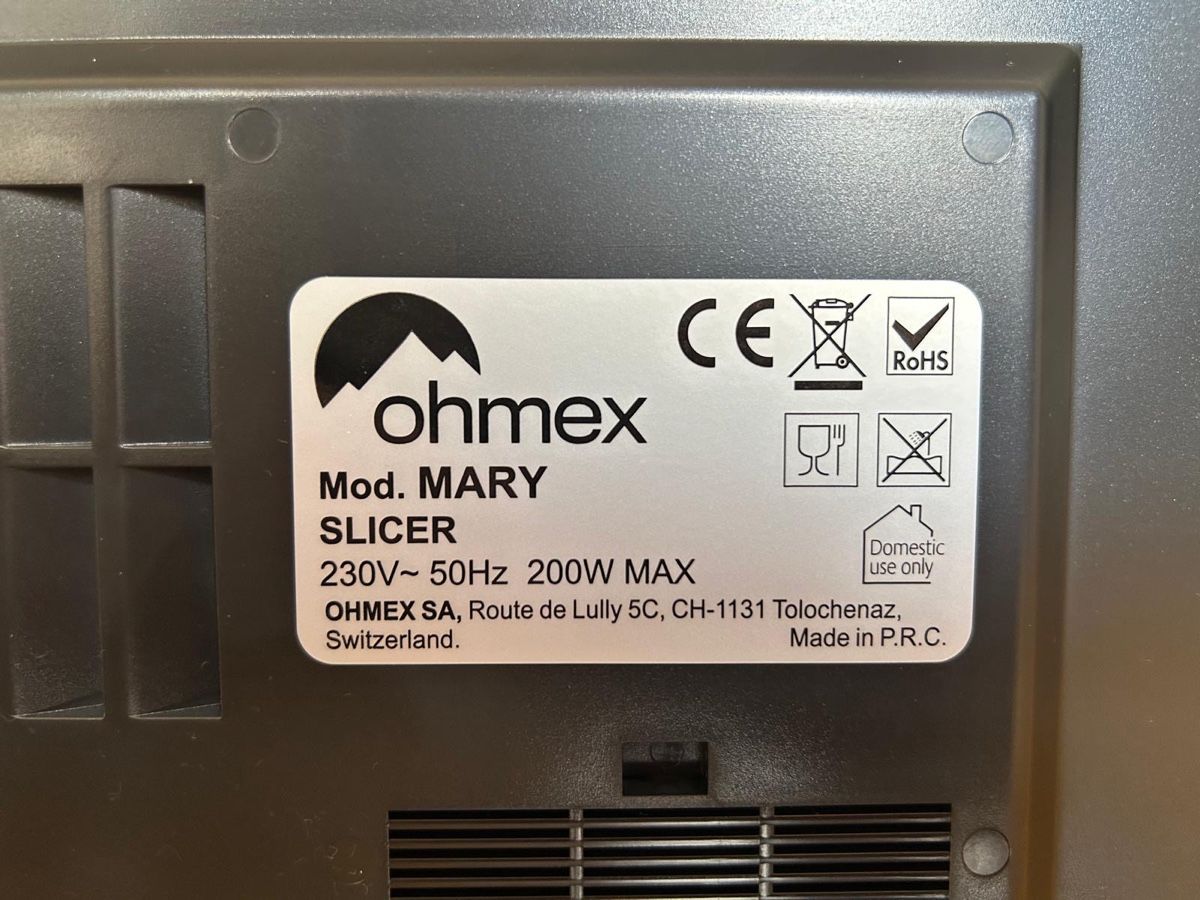 Ohmex Elettrodomestici da cucina: Ohmex OHM‑MARY Schneidemaschine – Nuovo (secondo la descrizione) da Dättwil AG venduto da delalopez 2