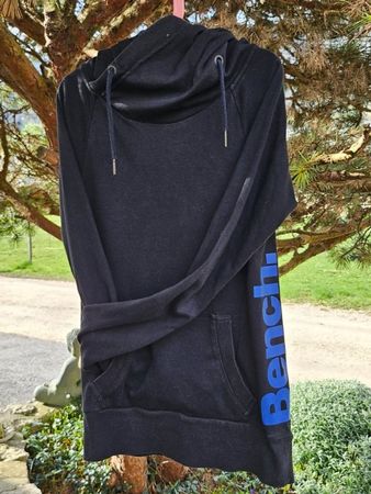 Pullover / Sweatshirt / Hoodie Sport, Bench, schwarz,Gr. XS
