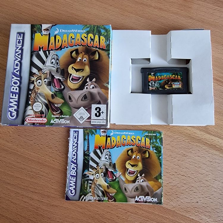 GBA Spiel Madagascar, inkl. Anleitung und OVP | Kaufen auf Ricardo