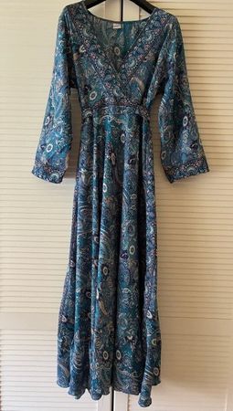 Seiden Kleid