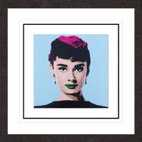Kunstdruck - Van Lory - Audrey Hepburn‪‪ - 45x45 cm‪‪‪‪
