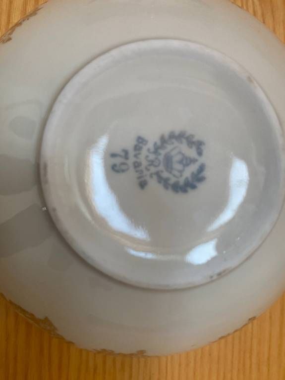 Zuckerdosen: wunderschöne Bonbonniere, handgemalt – Neu (gemäss Beschreibung) aus St. Gallen von Blin 2