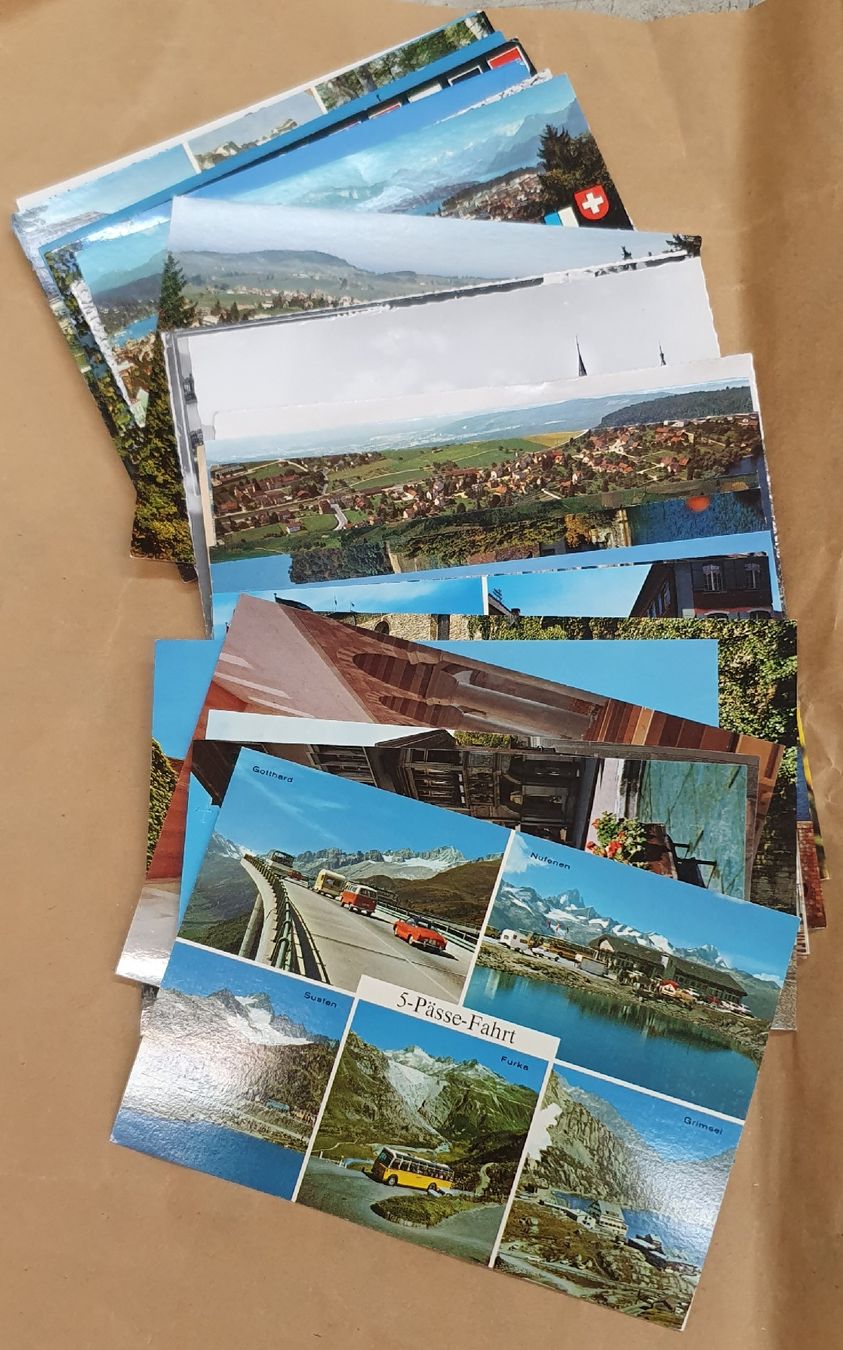 Cartoline postali: Alte Ansichtskarten Schweiz, grosses Konvolut – Usato da Kreuzlingen venduto da Rschweiz1 8