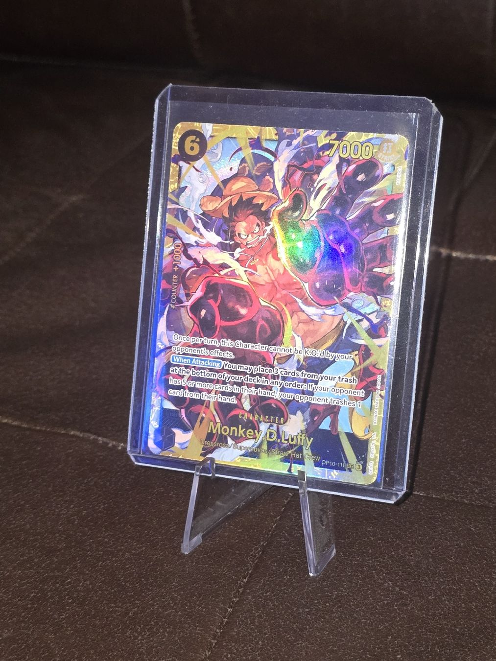 Bandai Sammelbilder & Trading cards: Monkey.D.Luffy OP10-118 One Piece – Neu und originalverpackt aus Bronschhofen von dvnb