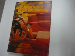 Automobil Revue Katalog 1980 Autosalon
