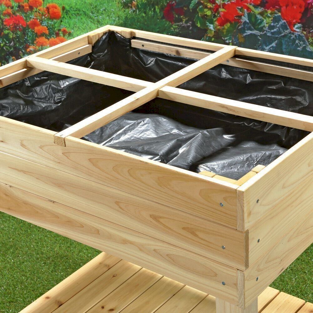 Decken: Mucola Hochbeet Holz + 4 Fächer – Neu und originalverpackt aus Bottighofen von zaap 3