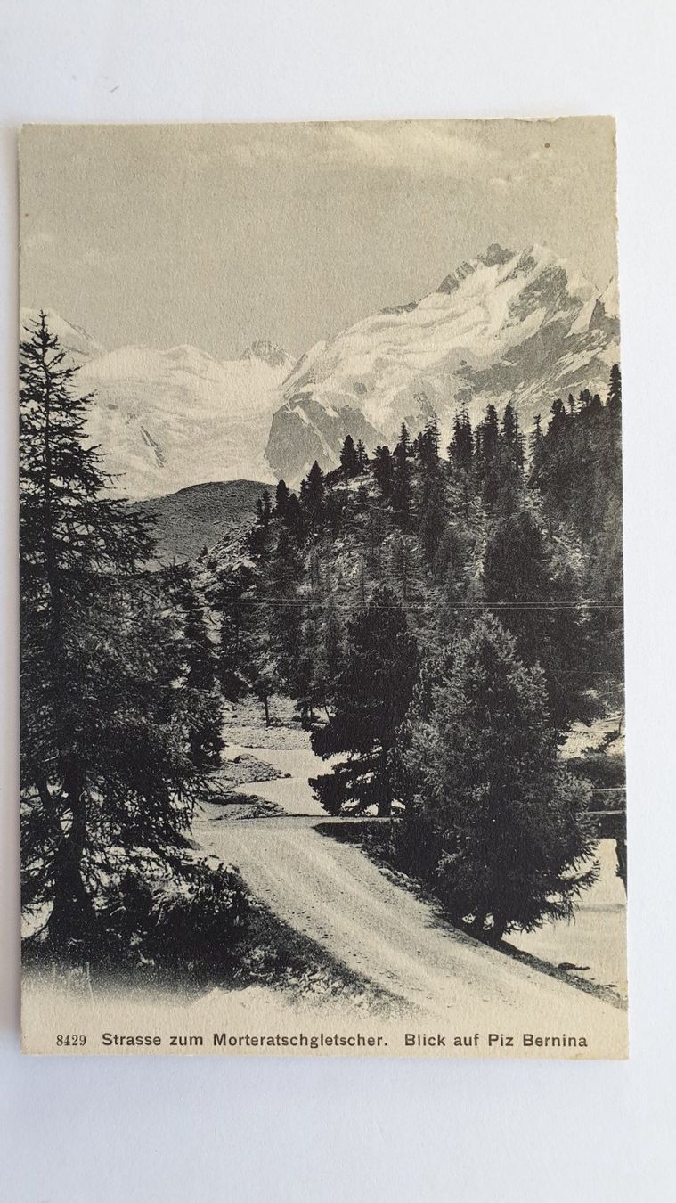 Cartoline postali: Bernina. Palü. Oberengadin. Graubünden. 3 Ansichtskarten. – Usato da Goldach venduto da armando_r 4