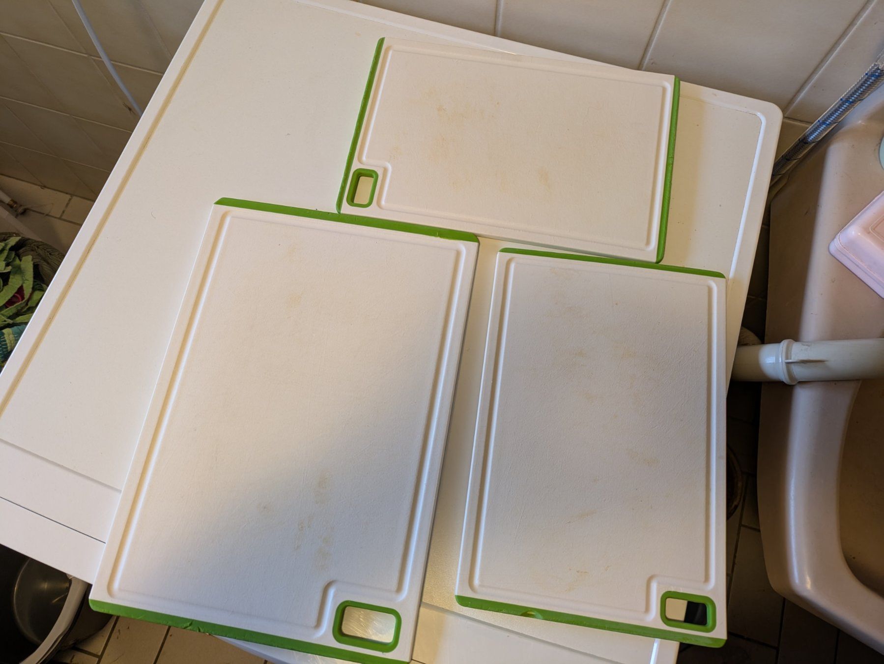 Piatti di portata: 3 Schneidebretter / jeu de 3 planches à découper – Usato da Matran venduto da Taragor