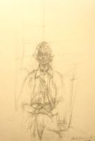 Alberto Giacometti, Vintage Lithographie - 1963