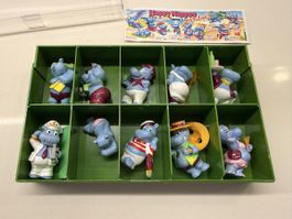 Komplette Happy Hippos Holiday Sammlung ü Eier Sammler 