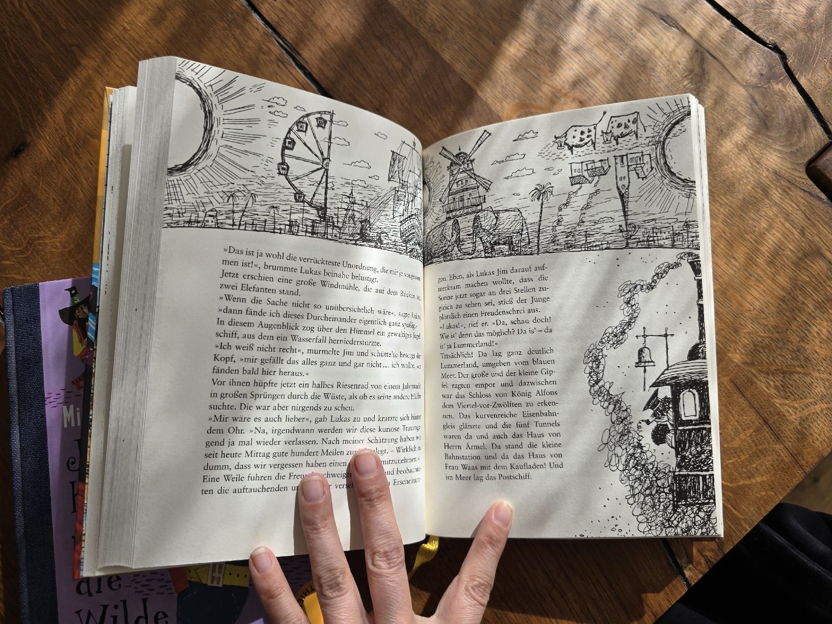Libri: 2 Jim Knopf Bücher, gebundene Ausgabe – Usato da Wittenbach venduto da Tigerlili 7