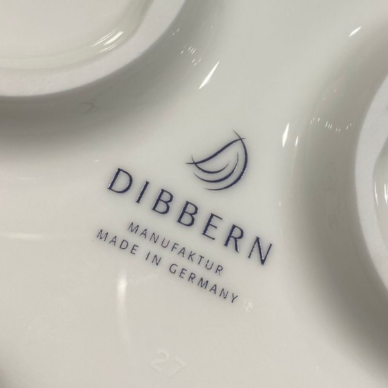 Dibbern Piatti: DIBBERN - FINE BONE CHINA - Teller/Tablett 13x34 cm weiss – Usato da Bern venduto da Cucina10 3