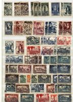 MAROCO Sammlung ältere 2 ALBUMSEITEN (AZ983)