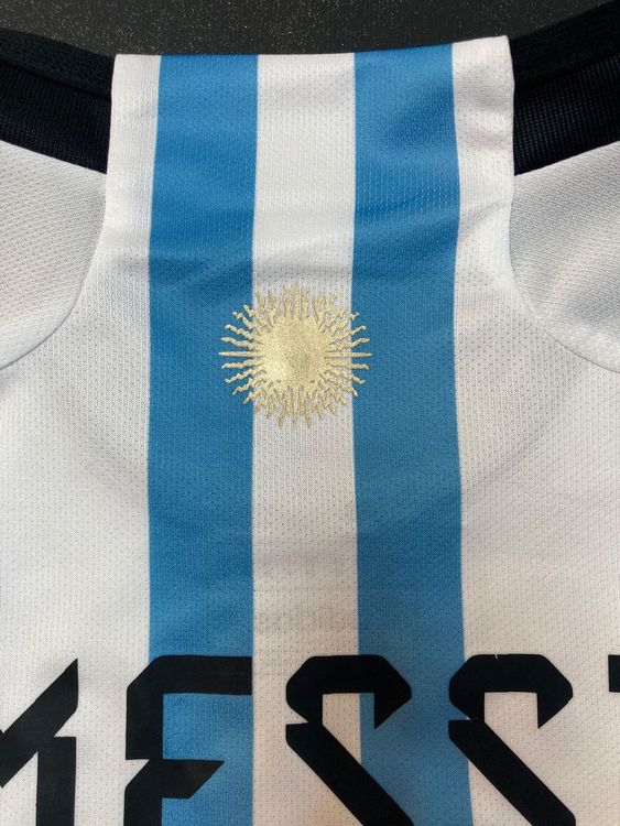 Maillot Collector Argentine 2007 - Floqué Aguero, Occasion