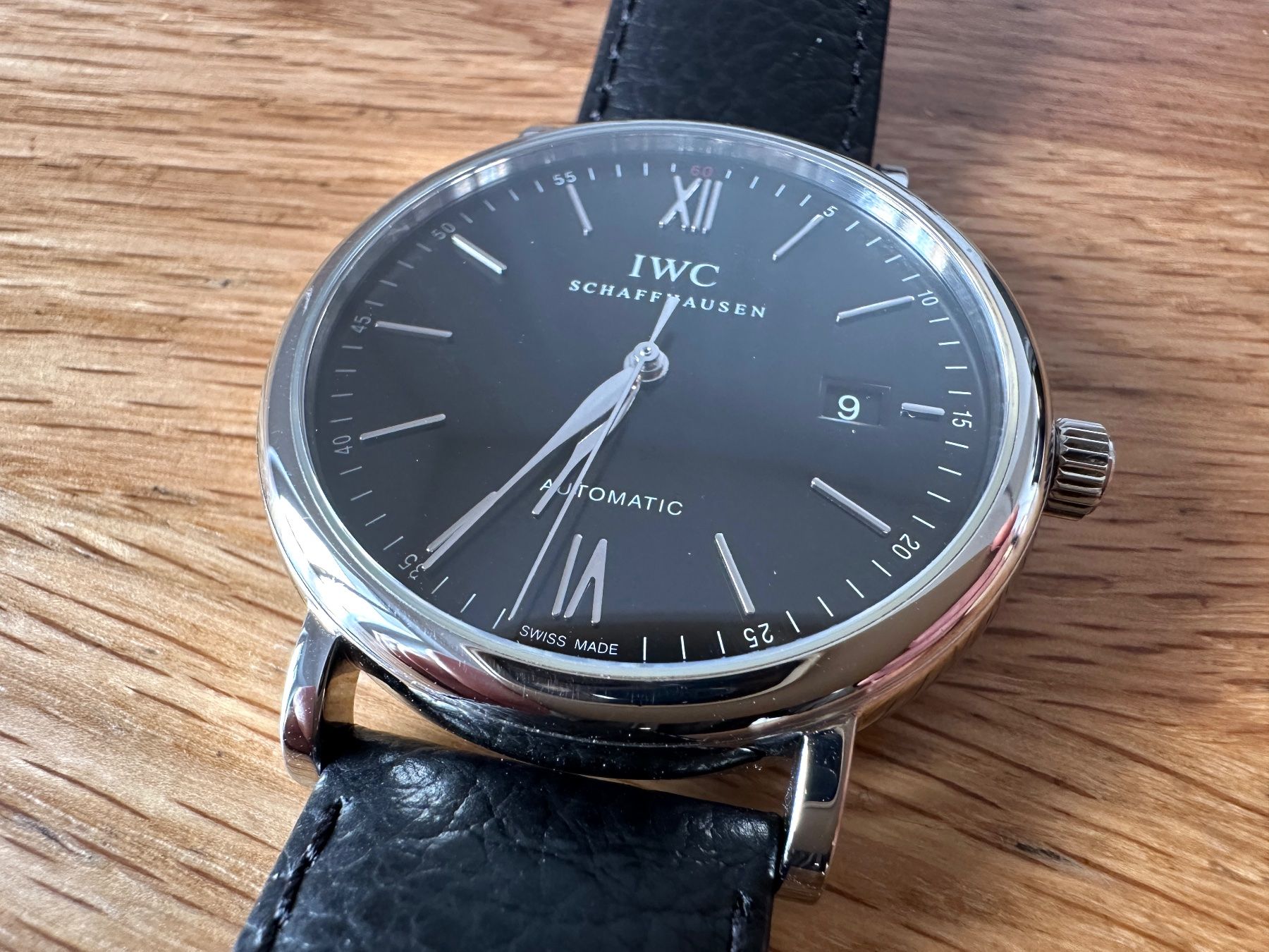 IWC Orologi: IWC Portofino Automatic 40 IW356502 Full-Set – Usato da Matten b. Interlaken venduto da cour13 3