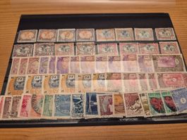 Franz.Somalia Briefmarken auf Karte E1 Zustand gem.Bilder