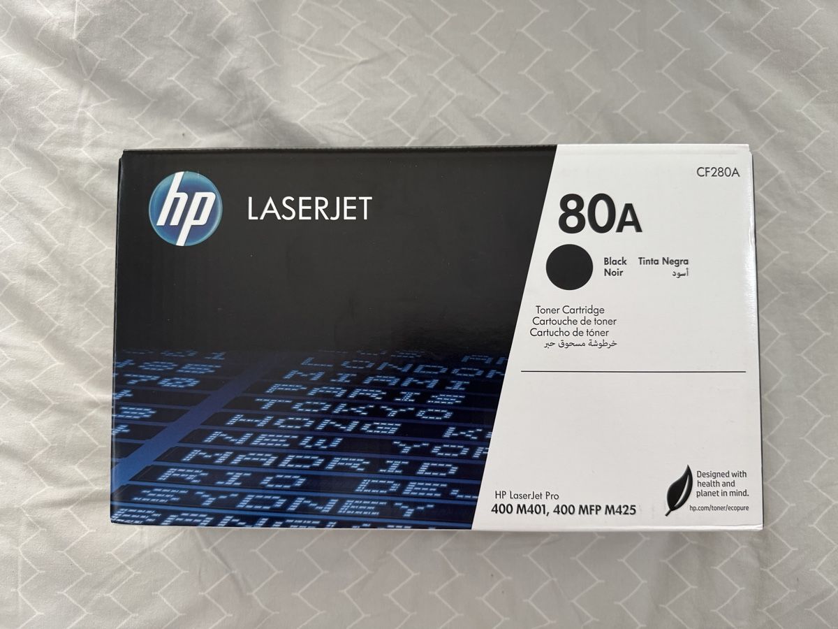 Hewlett Packard Cartucce per stampanti & toner: HP 80A CF280A Original Toner – Nuovo e nell'imballaggio originale da Rüschlikon venduto da luca.us.rueschlikon