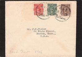 China - Boston Mass. USA  1946