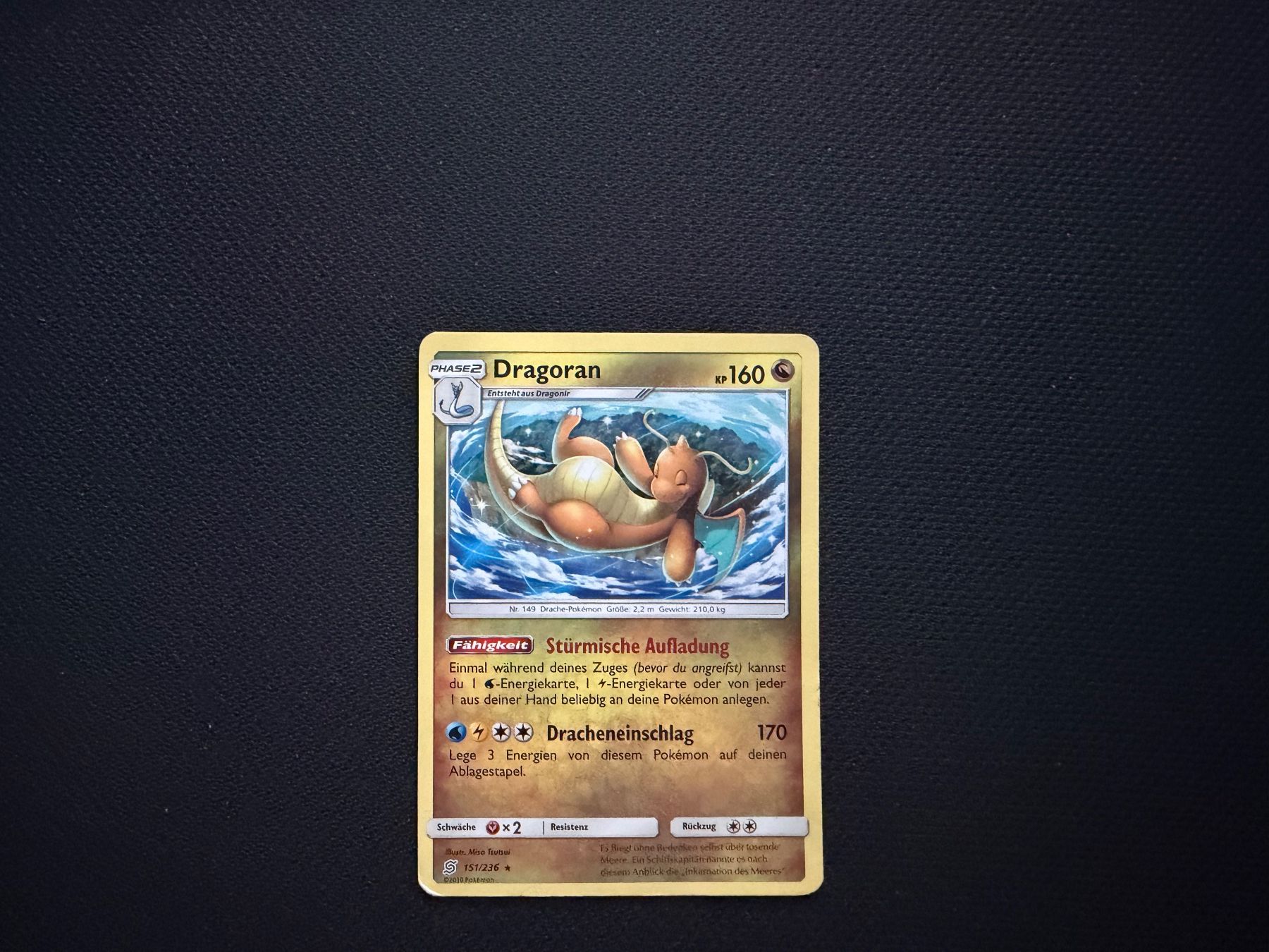Pokémon Carte collezionabili: Dragoran 151/236 – Usato da Zürich venduto da mountainwizard00