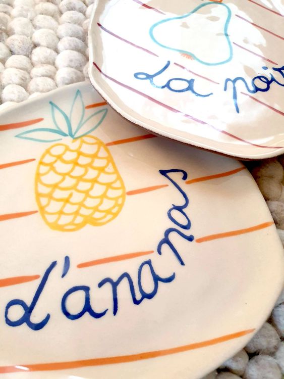 ZARA HOME dishes ananas & poire Kaufen auf Ricardo