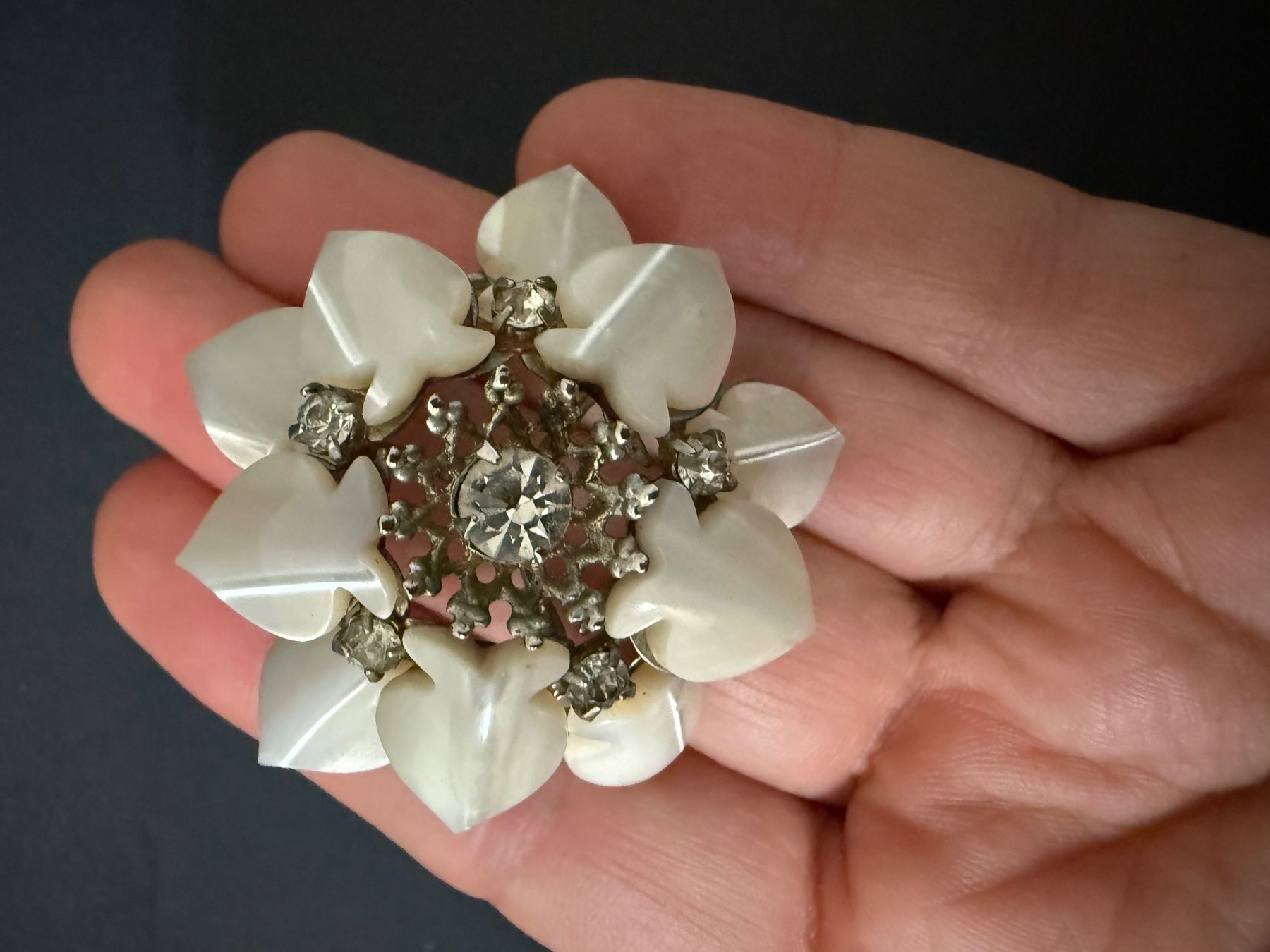 Broches & Aiguilles: Vintage Brosche mit Perlmutt – D'occasion à Spiegel b. Bern par Rogger72 3