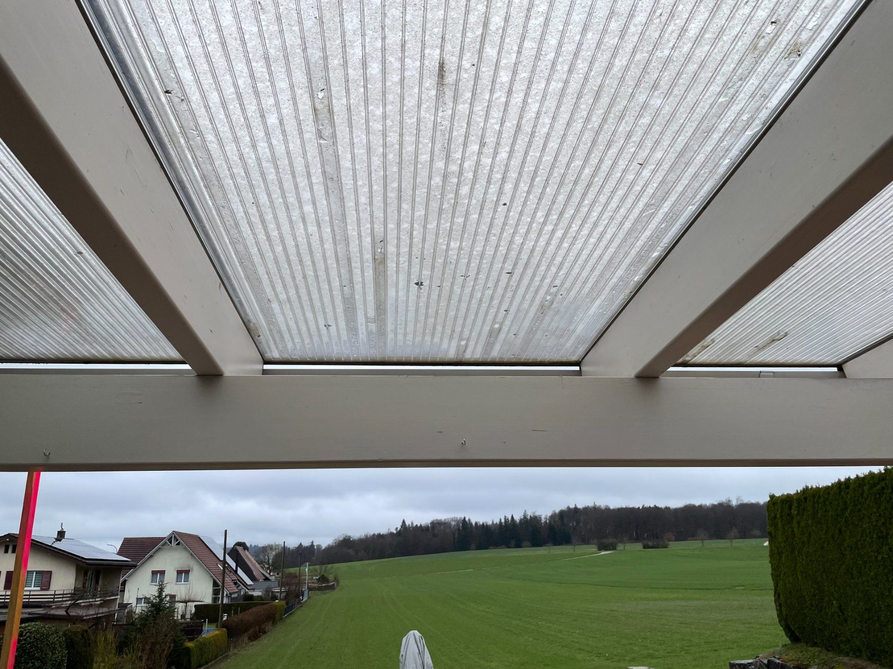 Abris: Alte Terrassenüberdachung – D'occasion à Röthenbach Hbsee par K_Man1989 3