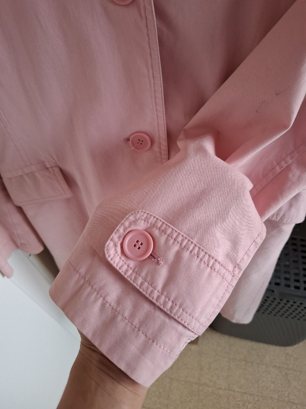 Cappotti: Trench rose Vintage – Usato da La Tour-de-Peilz venduto da Marin_nette 4