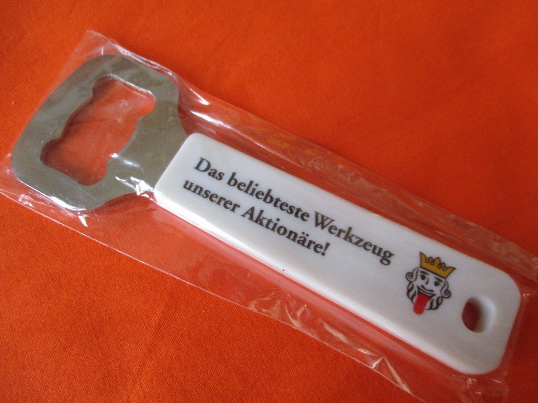Flaschenöffner & -verschlüsse: Flaschenöffner Unser Bier – Neu und originalverpackt aus Birsfelden von alles-muss-raus 1