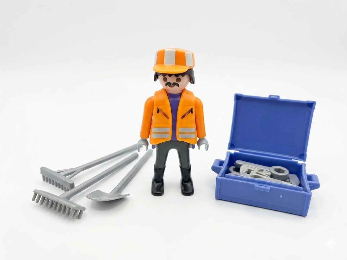 Playmobil Giocattoli: Playmobil, Handwerker  – Usato da Gunzwil venduto da Zappelhans