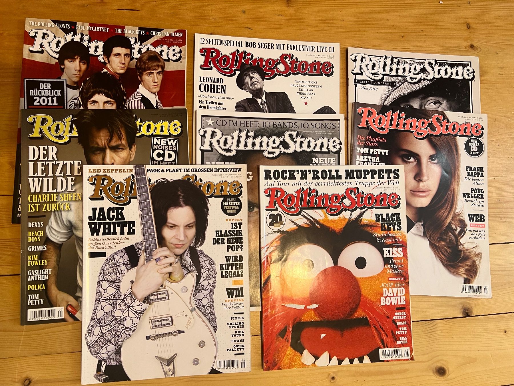 Zeitschriften & Magazine: 📖 8x Rolling Stone Magazine Sammlung 2012 / 2014 – Gebraucht aus Vaduz von NotNeeded 1