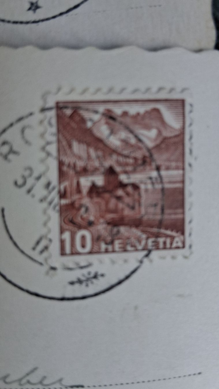 Tutti i francobolli: 66 alte Postkarten mit verschiedenen Schweizer Briefmarken – Usato da Wettingen venduto da Atollkirsche 6