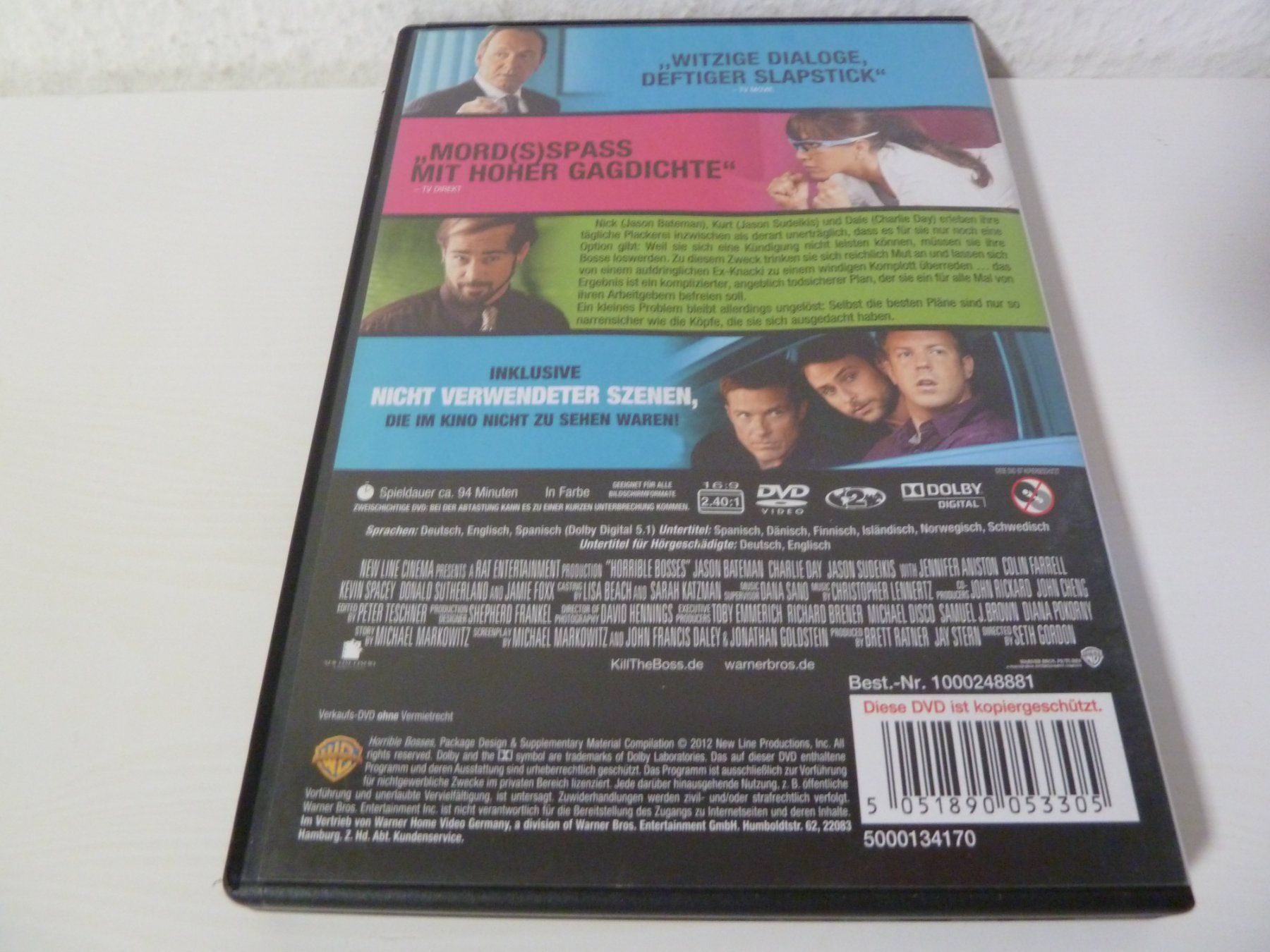 Tutti i DVDs: Kill The Boss  [DVD] – Usato da Abtwil SG venduto da Pfusius 1