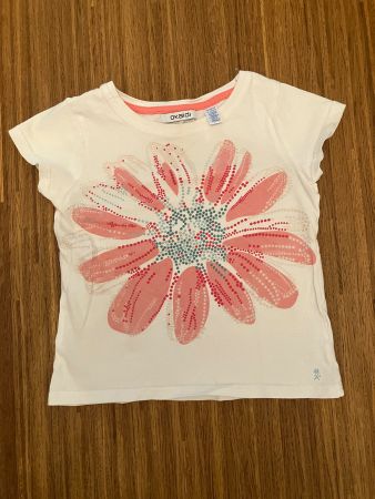 Okäidi T-Shirt, Gr. 108, süsses Blumenmotiv! 🛍
