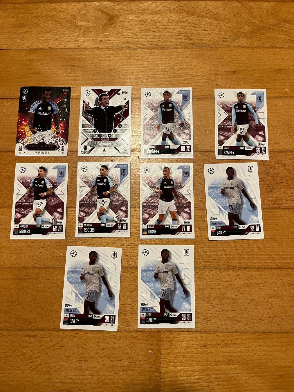 Topps Sammelbilder & Trading cards: Topps Match Attax 24/25: Aston Villa – Neu (gemäss Beschreibung) aus Winterthur von dramp 1