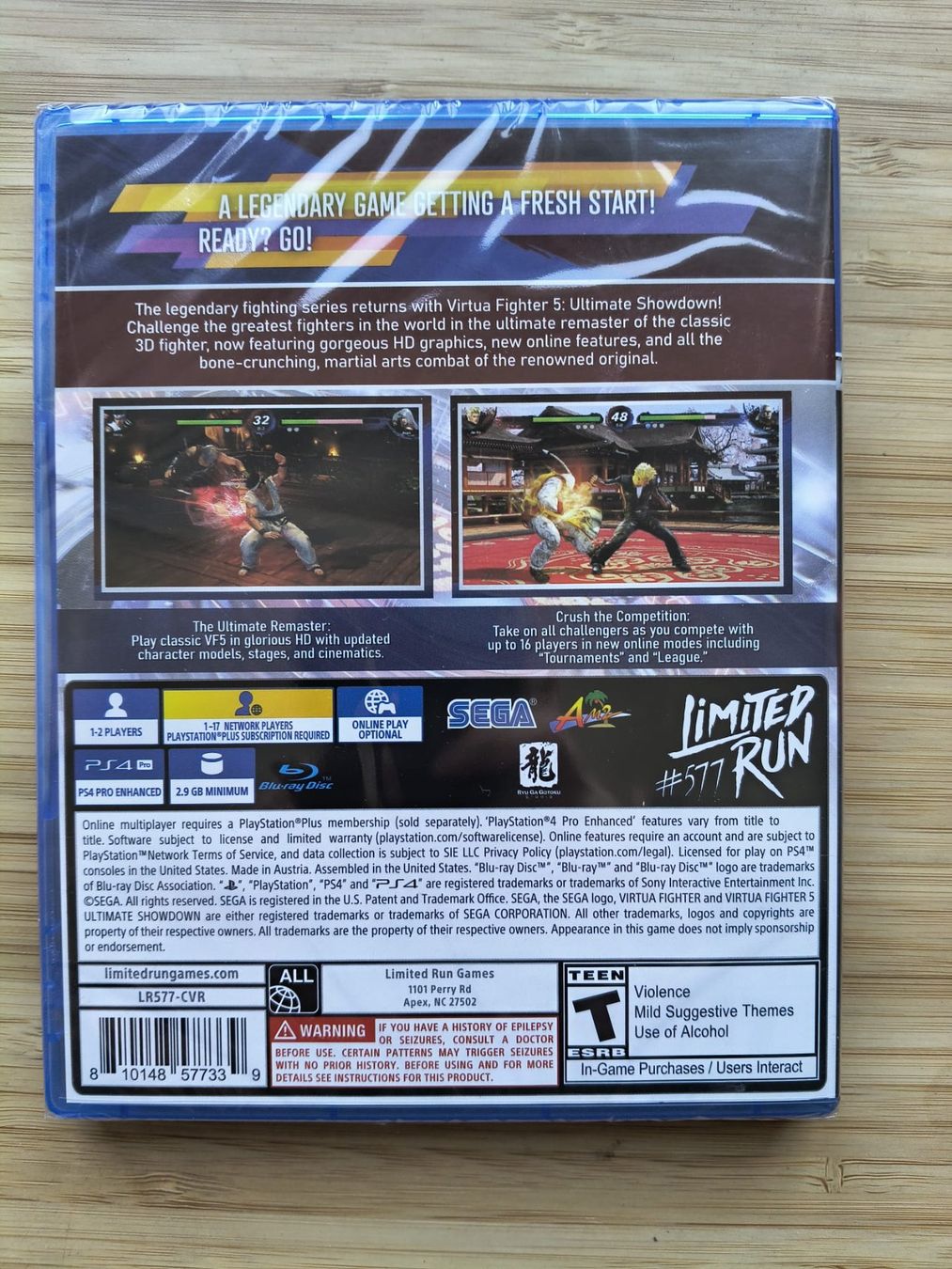 Giochi: Virtua Fighter 5: Ultimate Showdown v2.0 Sealed (PS 4) – Nuovo e nell'imballaggio originale da Riedholz venduto da ste_96cd 1