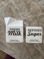 Riviera Maison Milk and Sugar Set like new