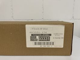 60x ZIP 100MB Verbatim New in Original Sealed Box
