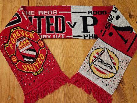 Manchester United vs PSV Eindhoven 2015 Schal Fussball