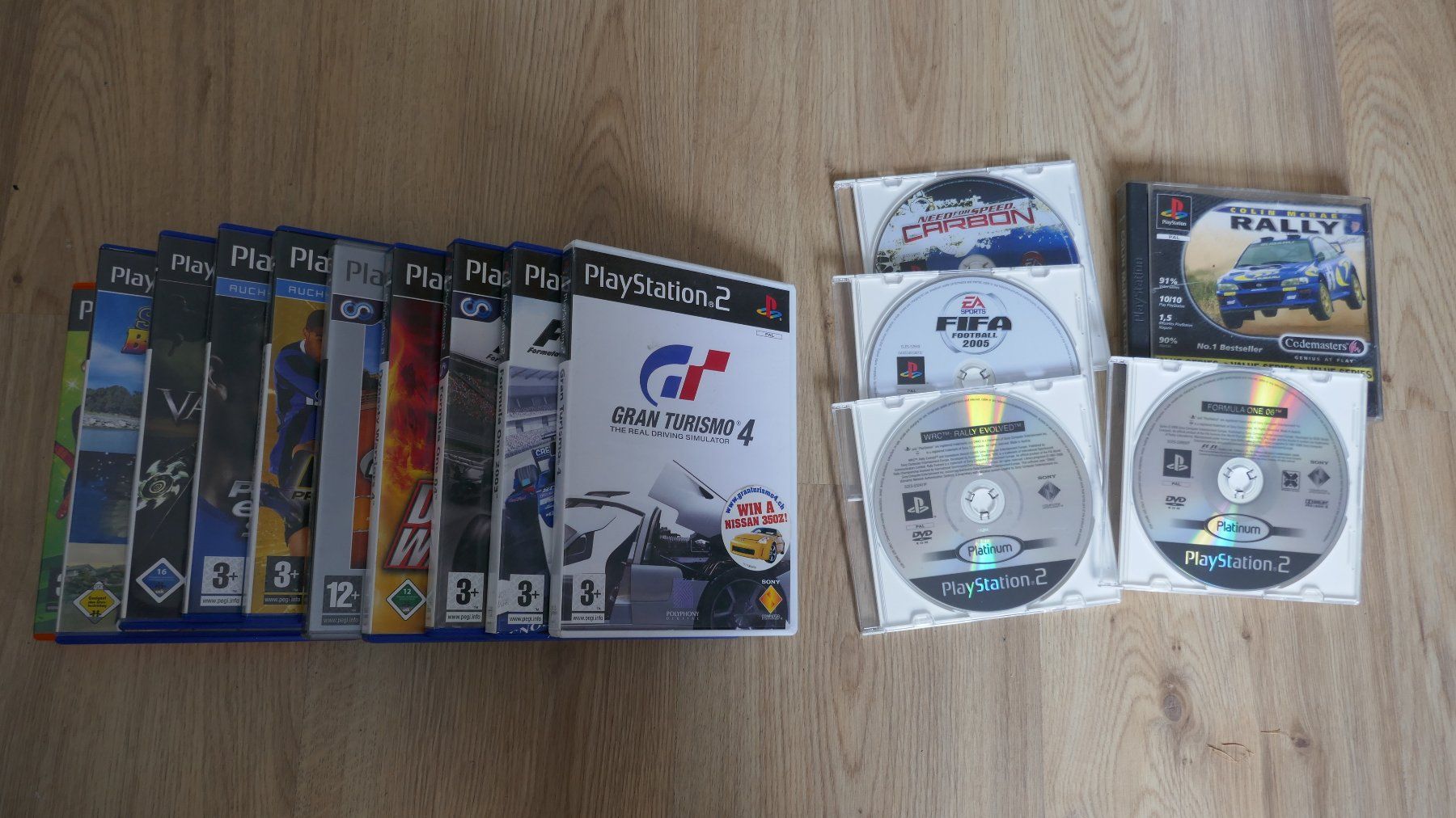 Sony Giochi: Diverse Playstion 1 und 2 Games – Usato da Wenslingen venduto da FairlightCMI 2