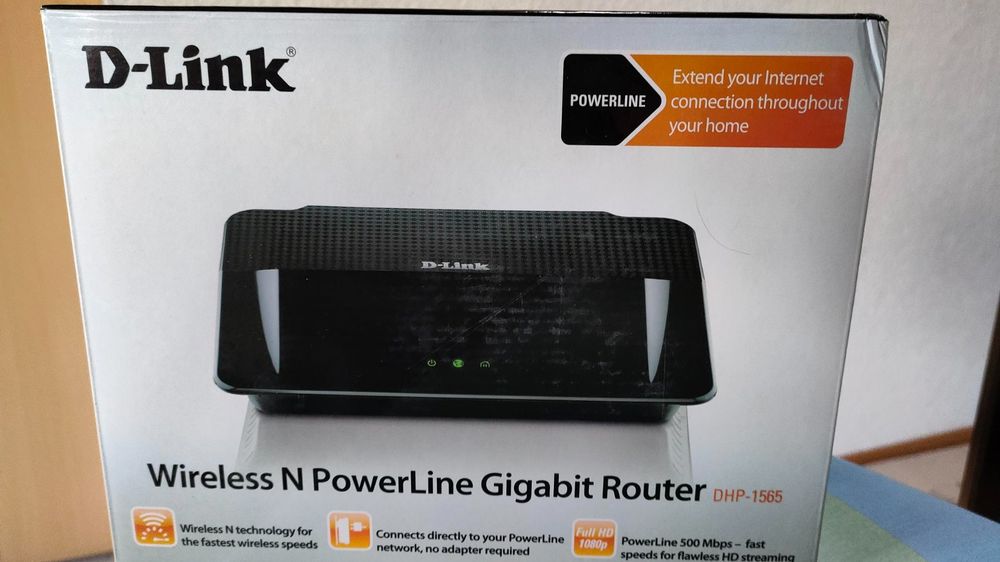 D-Link WLAN N Powerline Gigabit Router DHP-1565 | Kaufen auf Ricardo