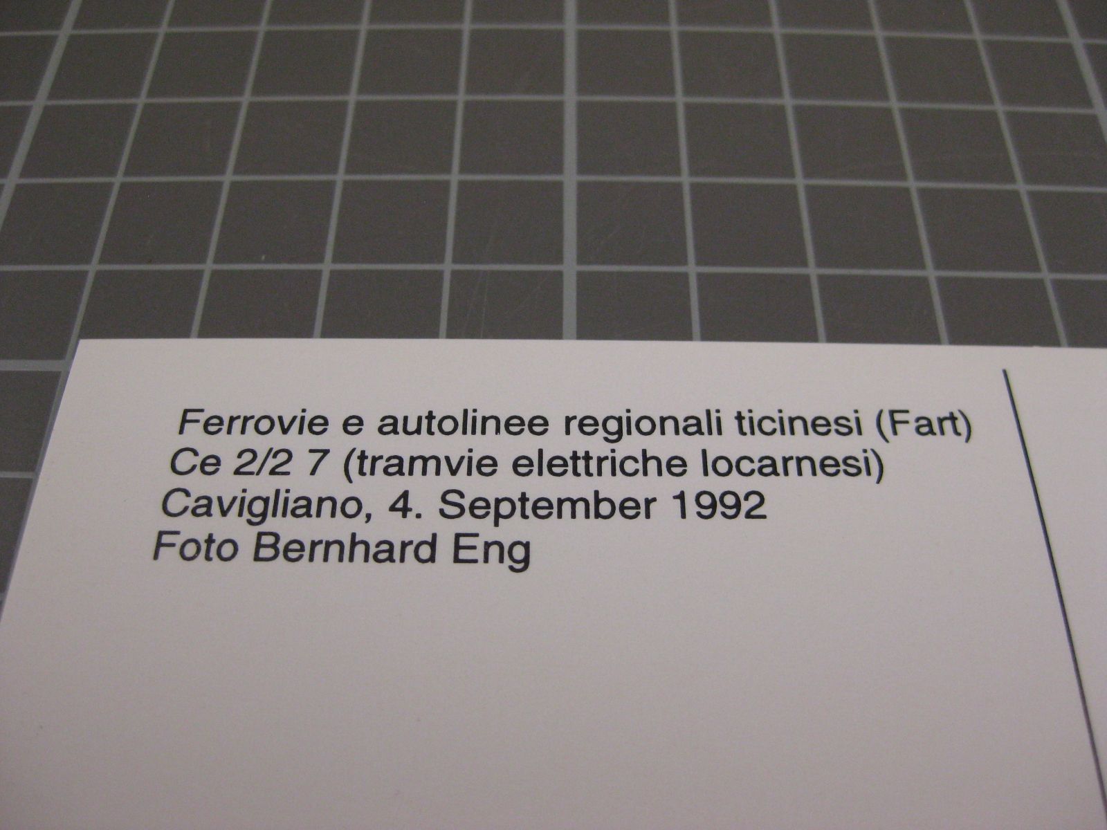Cartoline postali: AK Cavigliano bei Loarno mit Tram – Nuovo (secondo la descrizione) da Malters venduto da Marosko 2