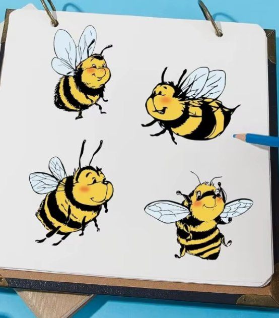 Timbri: Neues Set  Motivstempel Bienen – Nuovo e nell'imballaggio originale da Effretikon venduto da wenuss 3