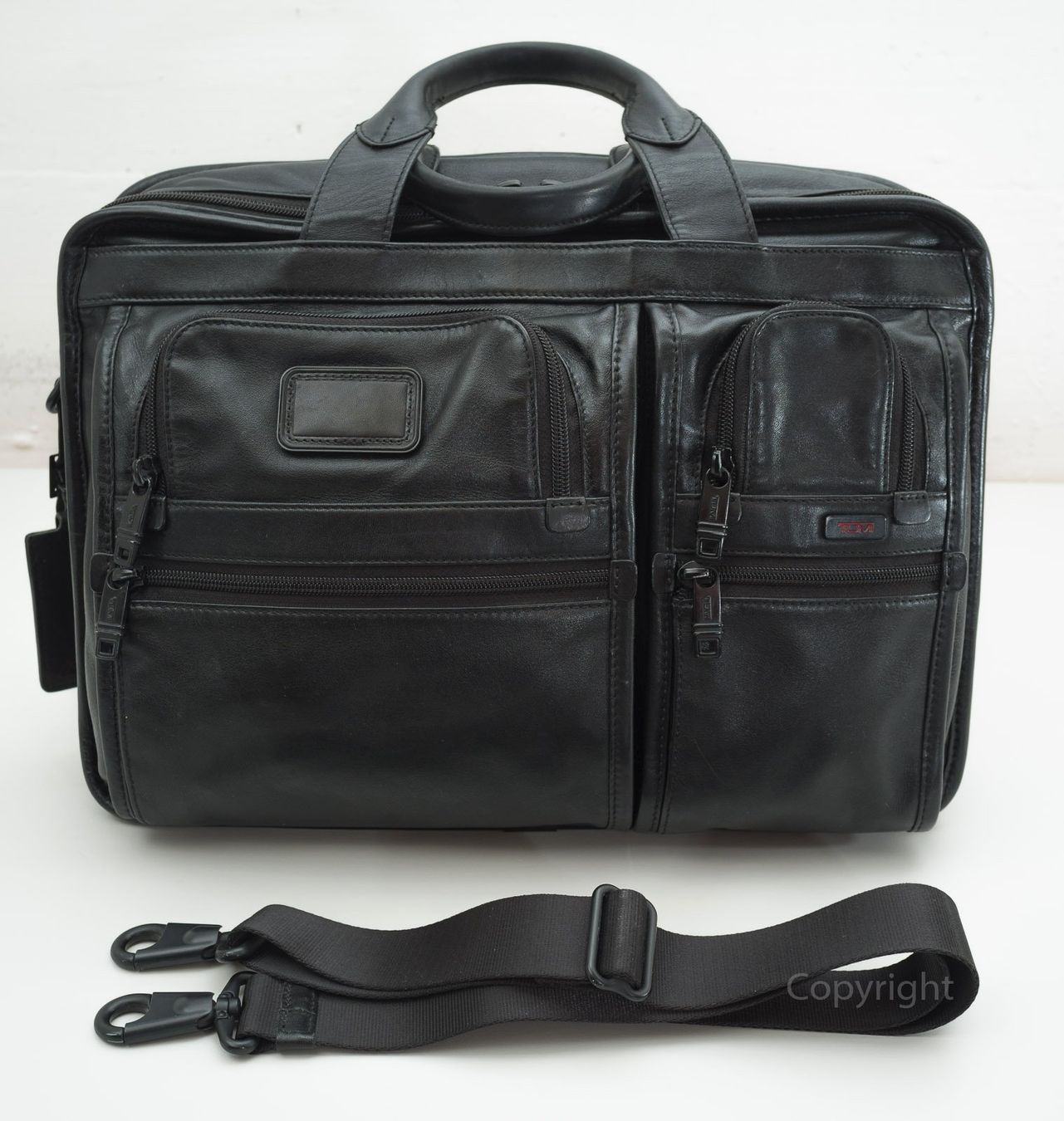 Tumi Borse: Tumi Alpha / grosse Laptoptasche aus Nappaleder – Usato da Gland venduto da YA414AX