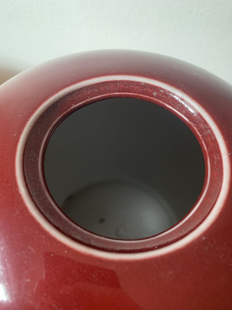 Vasi & Recipienti: Oxblood midcentury chinese gingerjar – Usato da Basel venduto da Amechan. 2