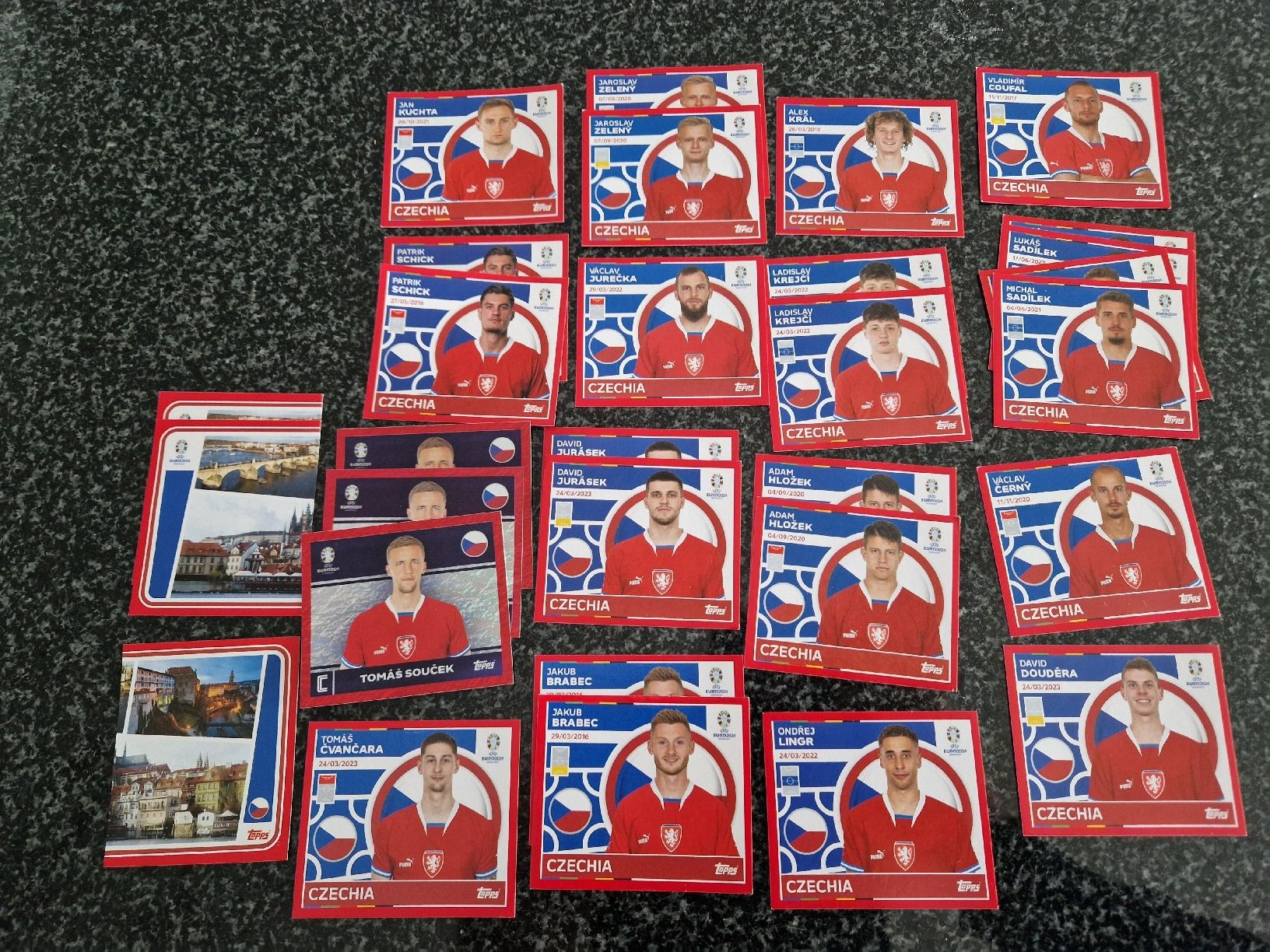 Topps Carte collezionabili: Topps Euro 2024 - Czechia – Nuovo (secondo la descrizione) da Romont FR venduto da raj_sjv9 1