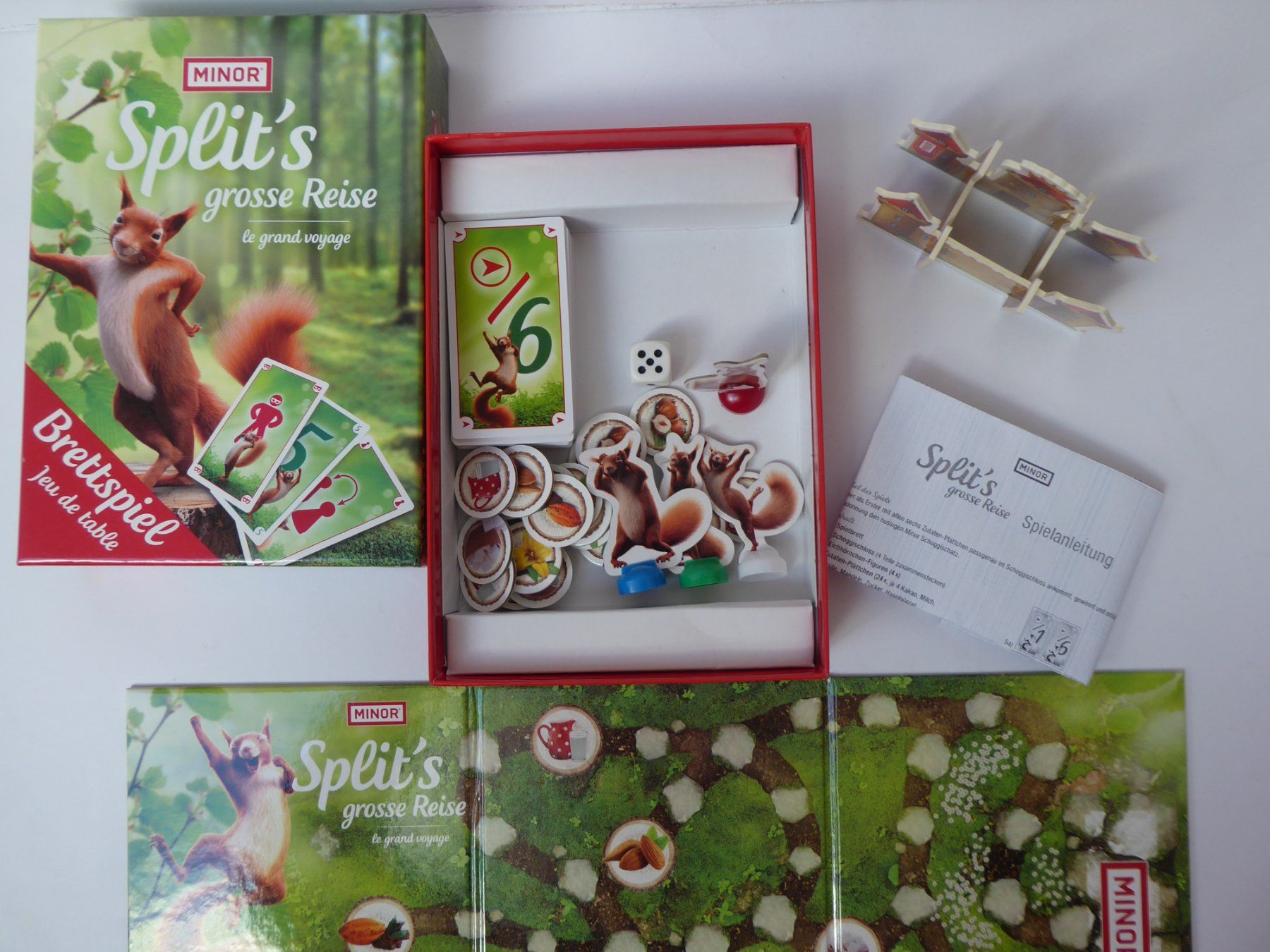 Giochi: Spiel Split`s grosse Reise, Minor, neuwertig – Usato da Turbenthal venduto da Panau 2