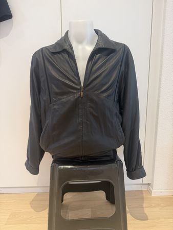 CAANNI Lederjacke schwarz Grösse L guter Zustand