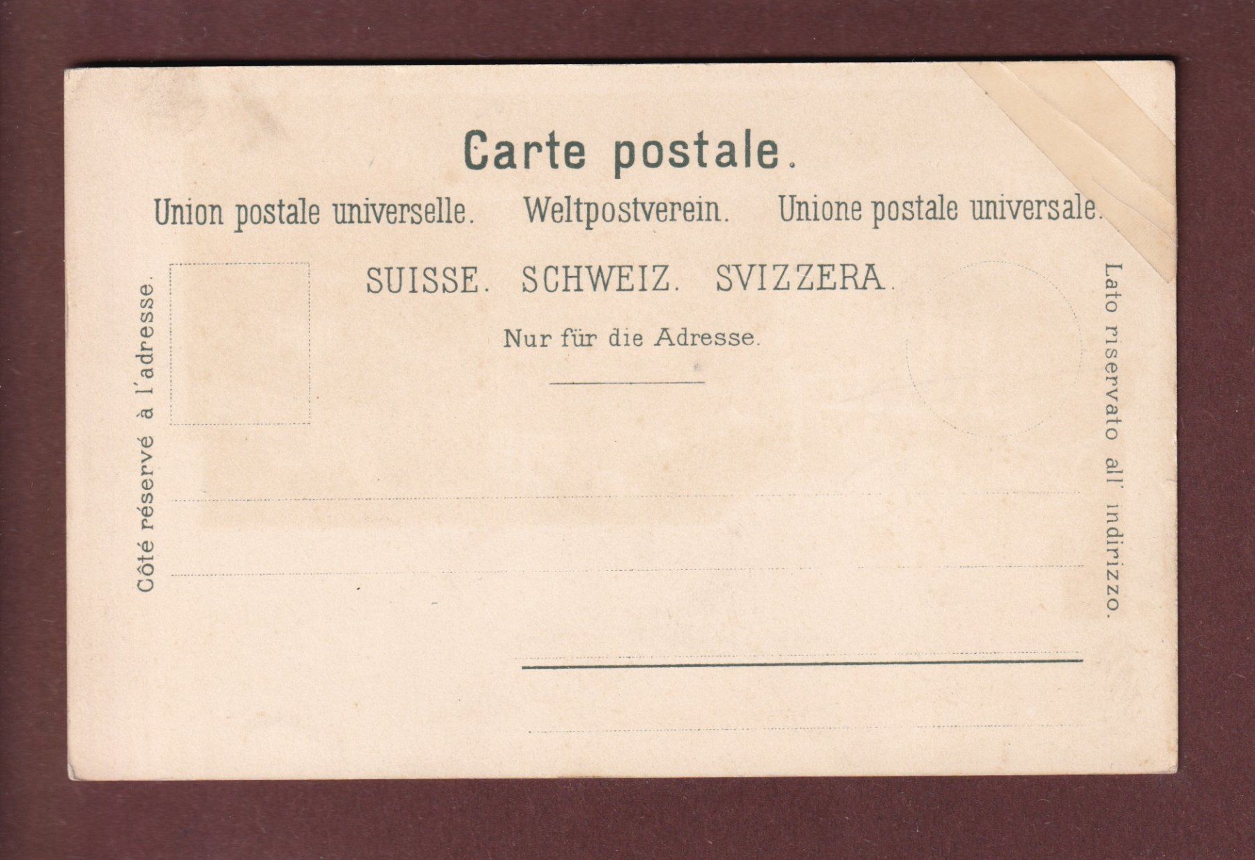 Cartoline postali: Souvenir de NEUCHÂTEL - Litho Künzli – Usato da Pully venduto da nicecards 1