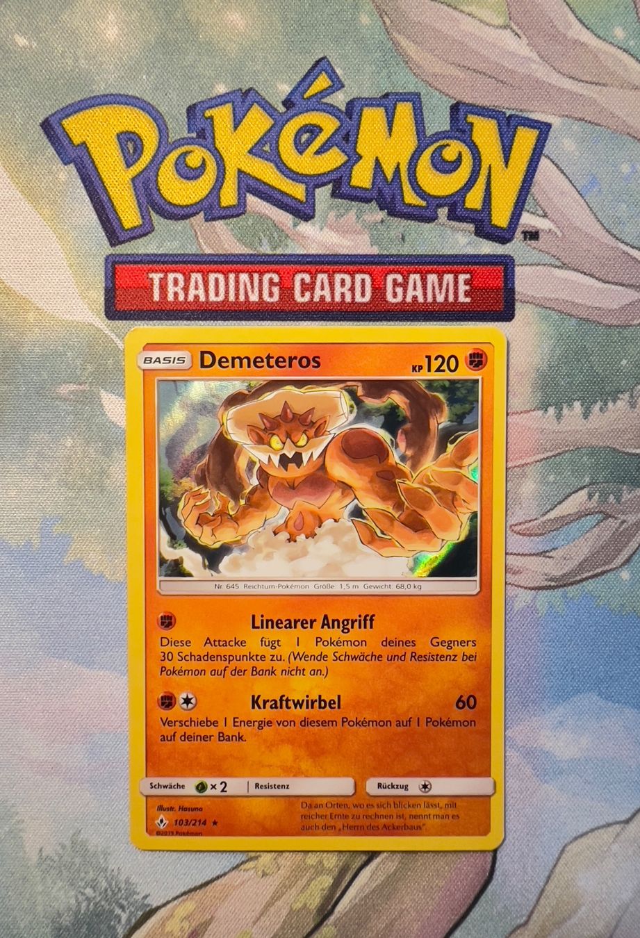 Cartoline: Demeteros Holo Kräfte im Einklang 103/214 – Usato da Sempach venduto da R-G