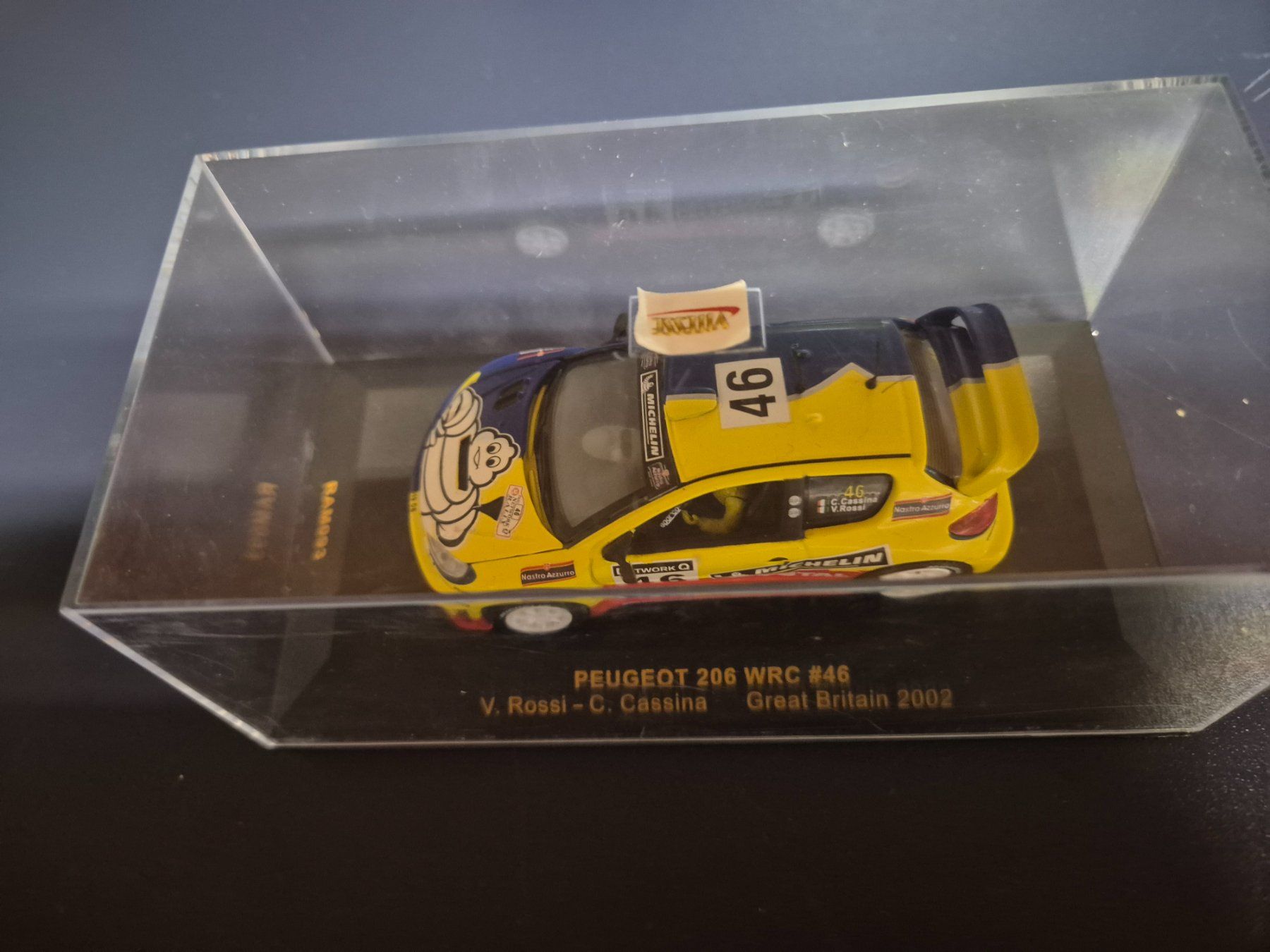 Peugeot Modellini d'auto: PEUGEOT  206 WRC  V. ROSSI – Usato da Moutier venduto da cat365 1